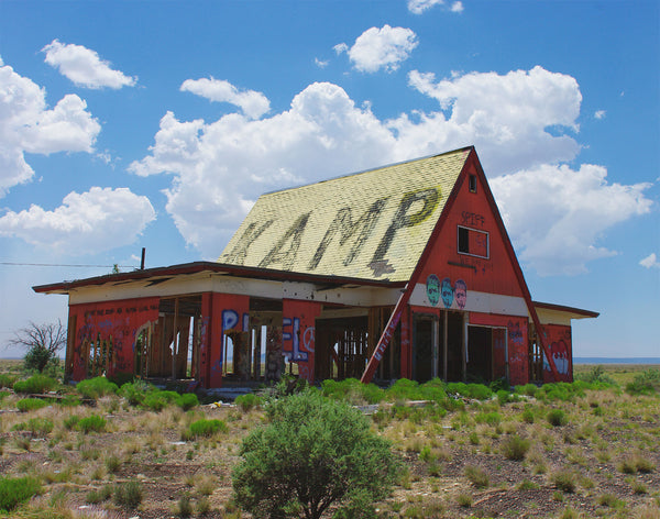 KAMP Barn - Two Guns Ghost Town, Arizona Photography Print