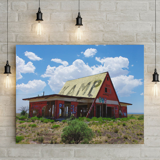KAMP Barn - Two Guns Ghost Town, Arizona Photography Print