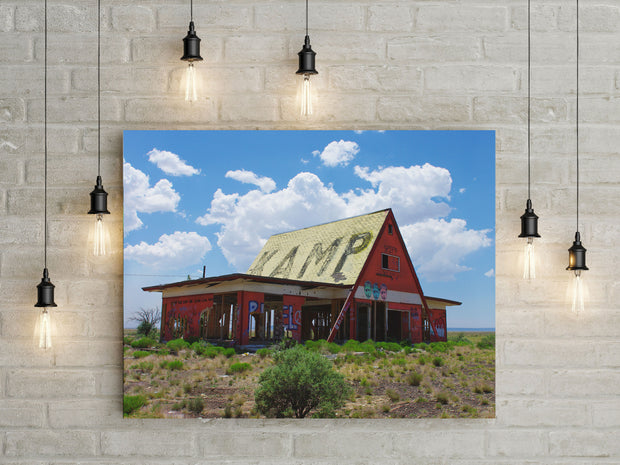 KAMP Barn - Two Guns Ghost Town, Arizona Photography Print
