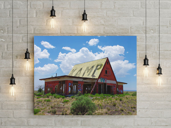 KAMP Barn - Two Guns Ghost Town, Arizona Photography Print