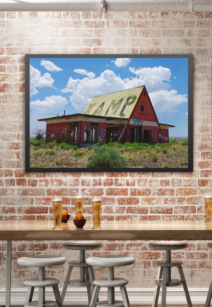KAMP Barn - Two Guns Ghost Town, Arizona Photography Print