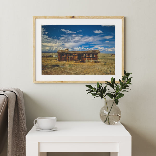 Ghost Town House Photo Print Southwest Photography Utah