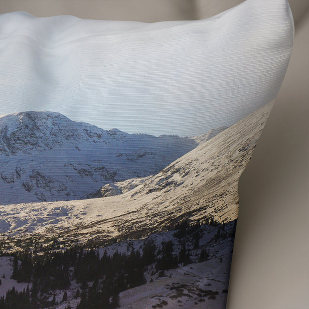 Shadow of the Mountain Decorative Throw Pillow Cover -