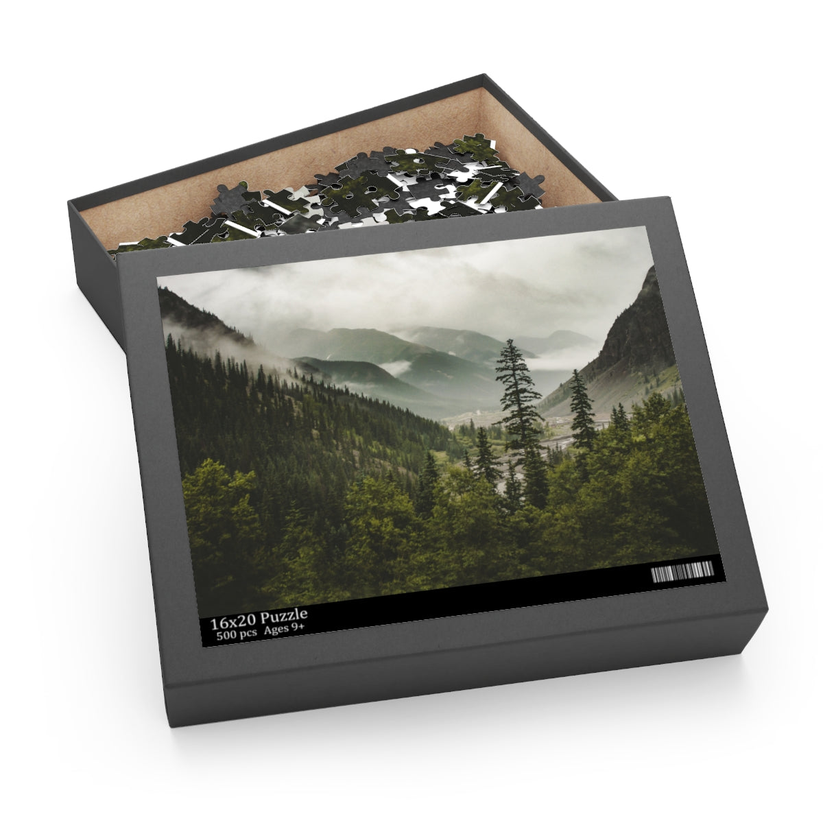 Mountain Valley Puzzle 252 or 500 Piece Colorado Gift - 20 x