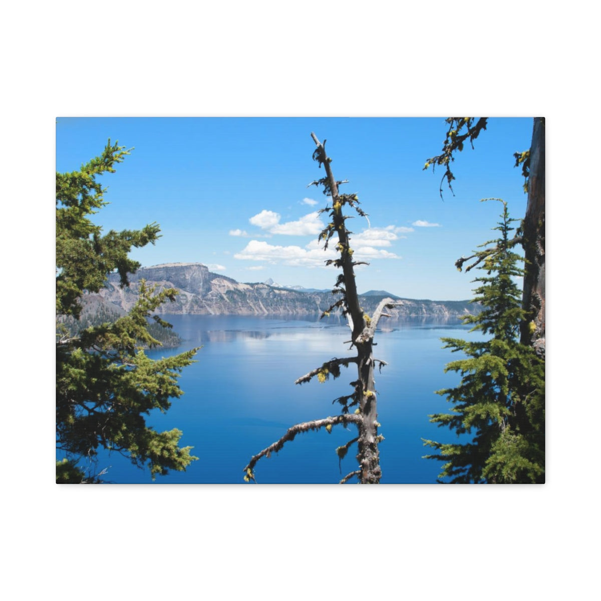 Crater Lake Oregon Matte Canvas Print - Ready to Hang Art