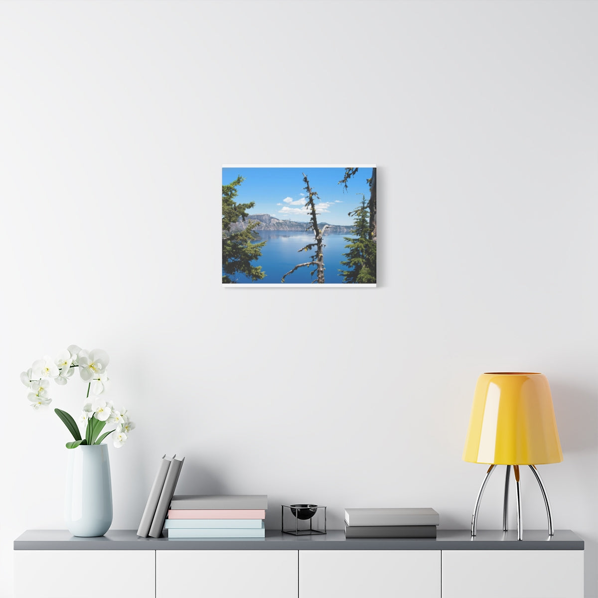 Crater Lake Oregon Matte Canvas Print - Ready to Hang Art