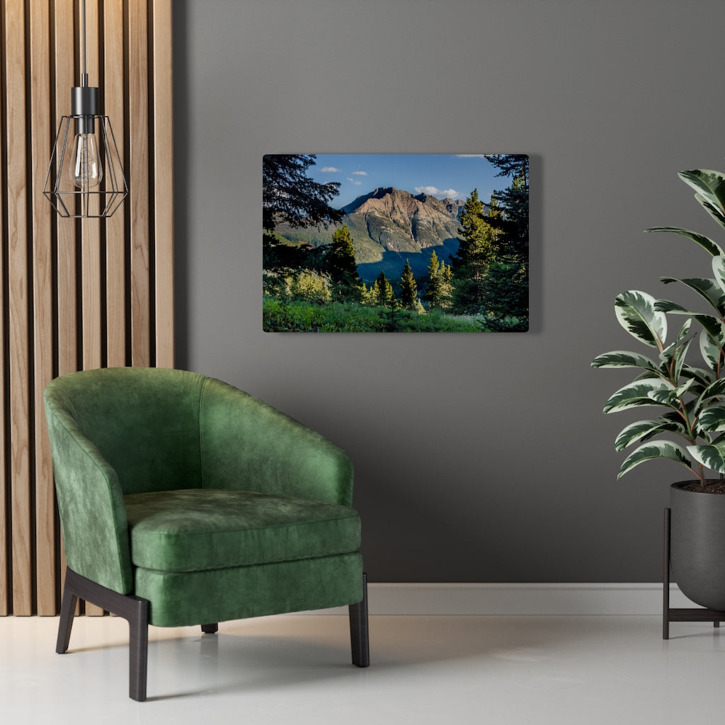 Colorado Mountain Peak Canvas Gallery Wrap – Twilight Peak