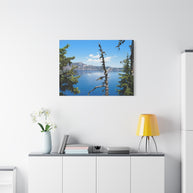 Crater Lake Oregon Matte Canvas Print - Ready to Hang Art
