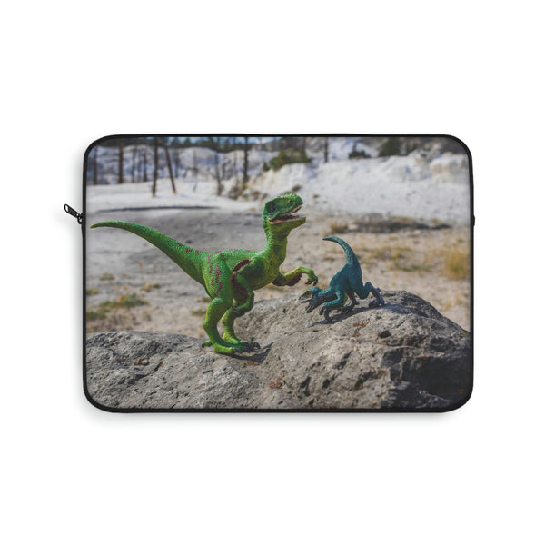 Velociraptor Dinosaur Laptop Sleeve - 13