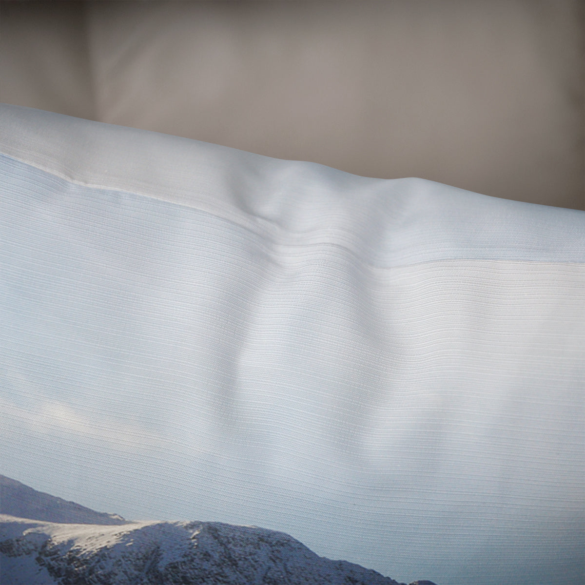 Shadow of the Mountain Decorative Throw Pillow Cover -