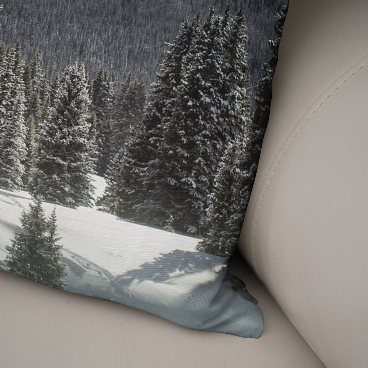 Colorado Mountain Peak Throw Pillow Cover - Pillows