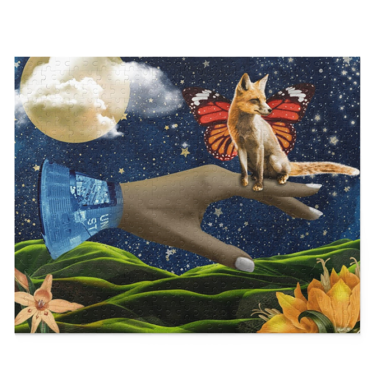 Elevate Nature Jigsaw Puzzle - 252 or 500 Piece Art Collage