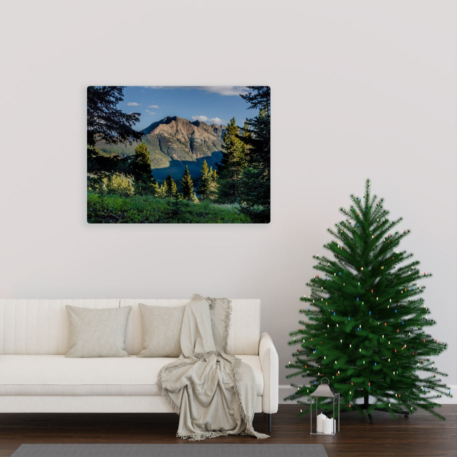 Colorado Mountain Peak Canvas Gallery Wrap – Twilight Peak
