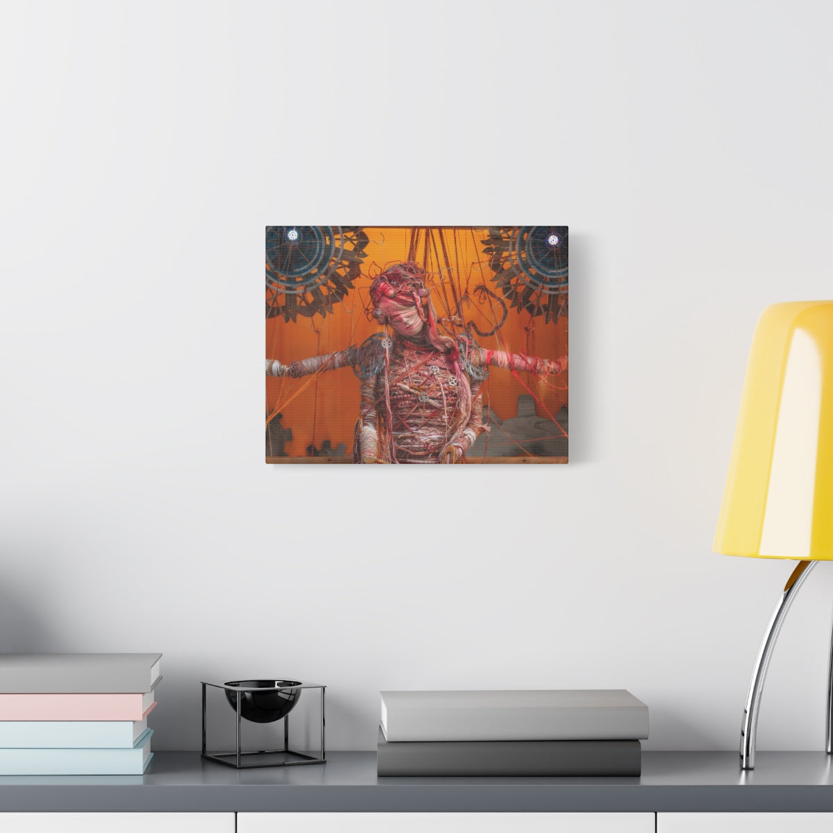 Steampunk Woman Matte Canvas Print - Ready to Hang Art