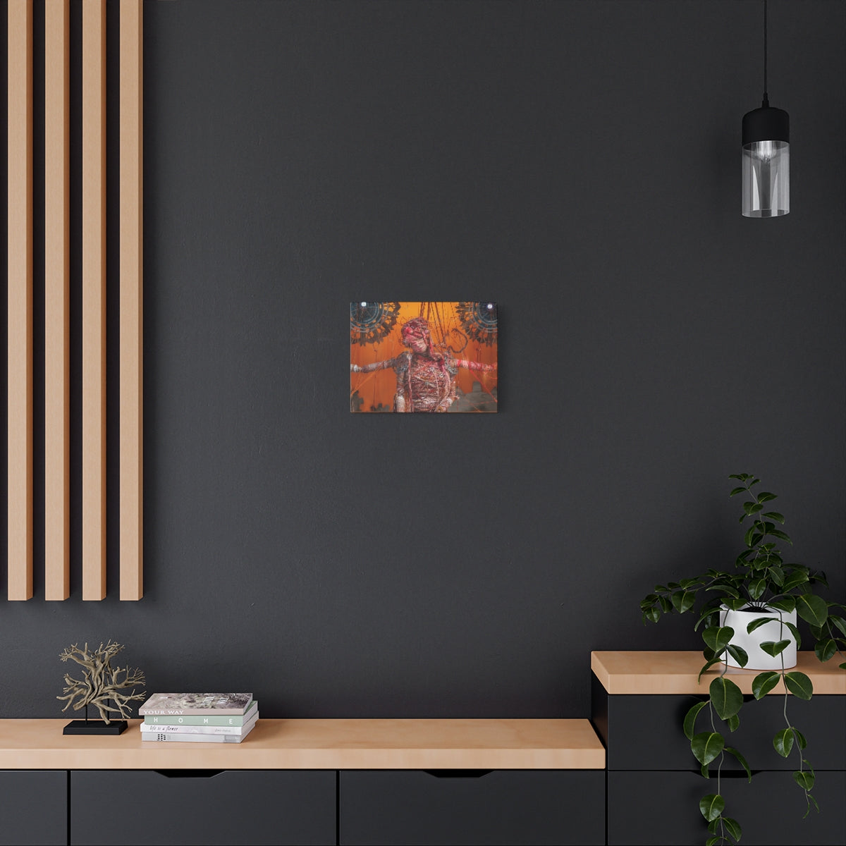 Steampunk Woman Matte Canvas Print - Ready to Hang Art