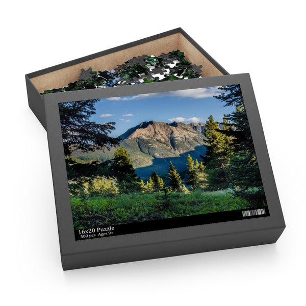 Mountain Scene Jigsaw Puzzle 252 or 500 Piece - Twilight