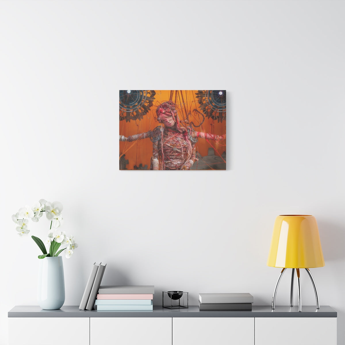 Steampunk Woman Matte Canvas Print - Ready to Hang Art