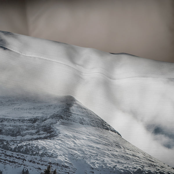 Colorado Mountain Peak Throw Pillow Cover - Pillows