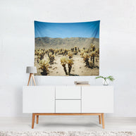 Bright Joshua Tree Microfiber Wall Tapestry