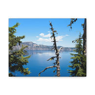 Crater Lake Oregon Matte Canvas Print - Ready to Hang Art