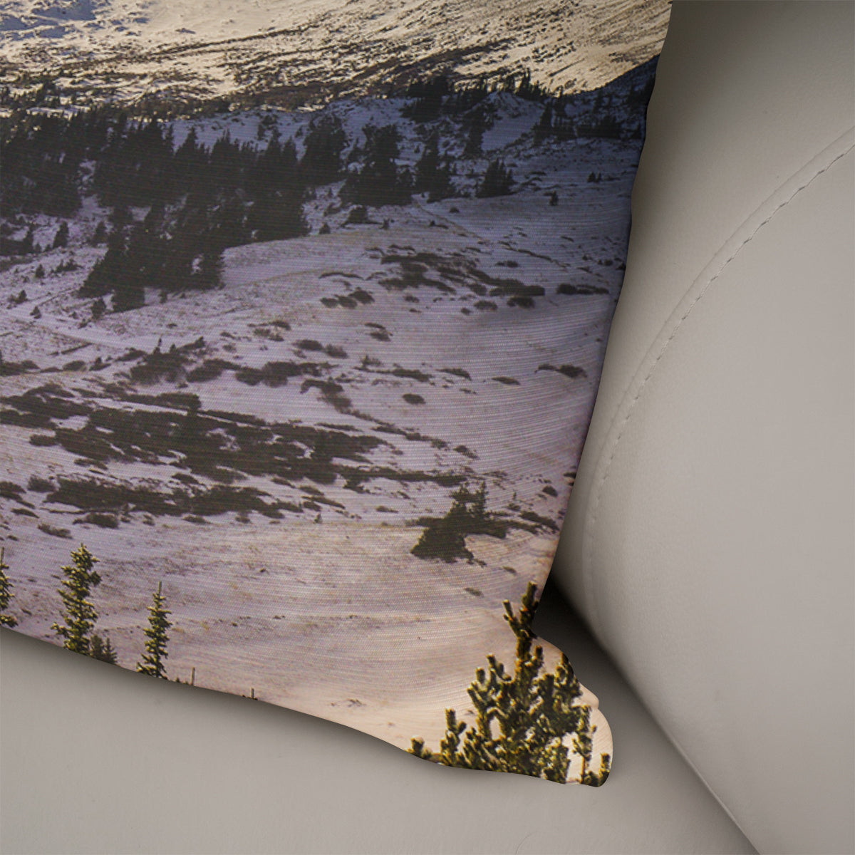 Shadow of the Mountain Decorative Throw Pillow Cover -