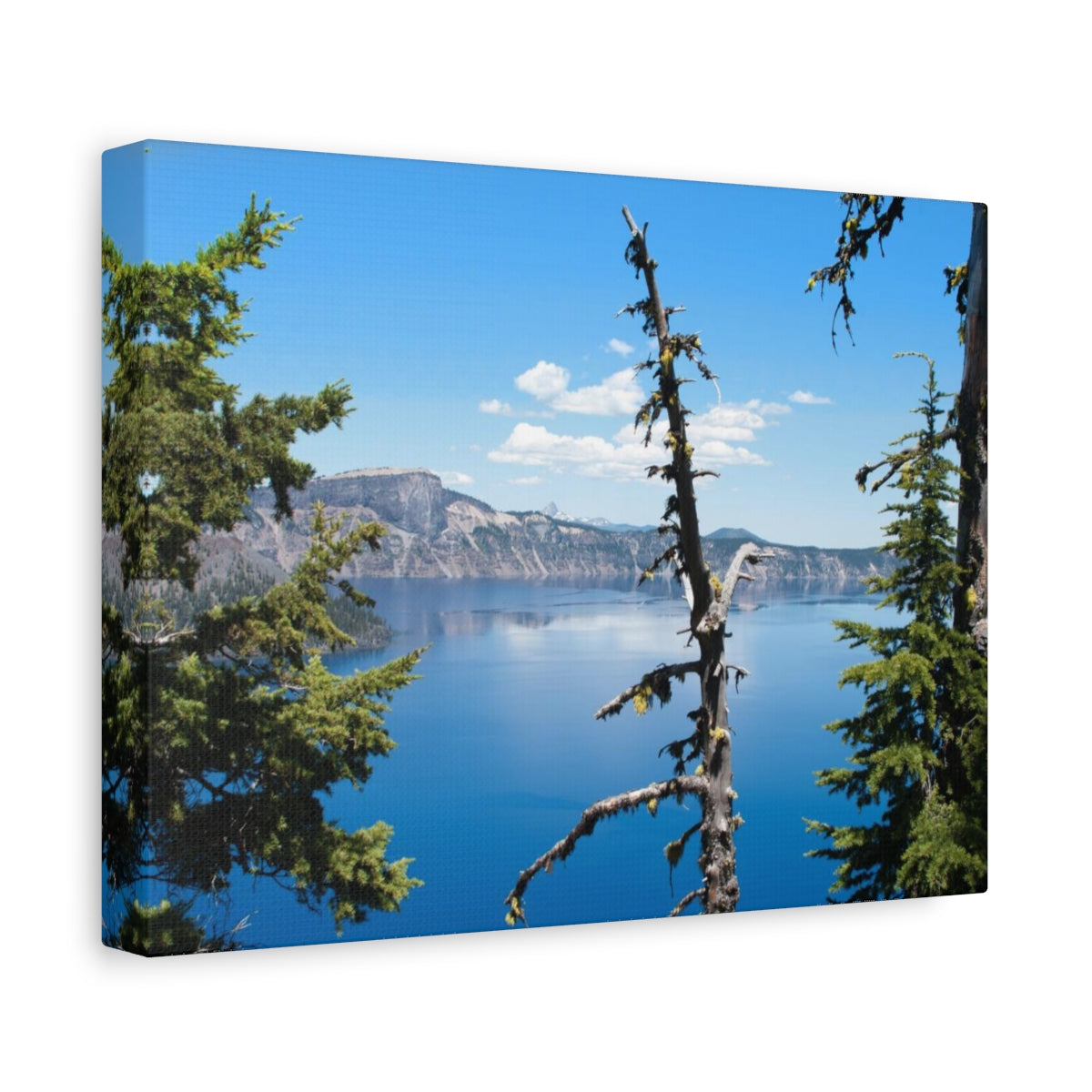 Crater Lake Oregon Matte Canvas Print - Ready to Hang Art