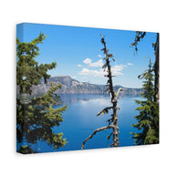 Crater Lake Oregon Matte Canvas Print - Ready to Hang Art