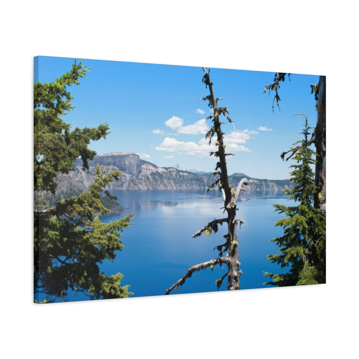 Crater Lake Oregon Matte Canvas Print - Ready to Hang Art