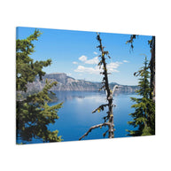 Crater Lake Oregon Matte Canvas Print - Ready to Hang Art