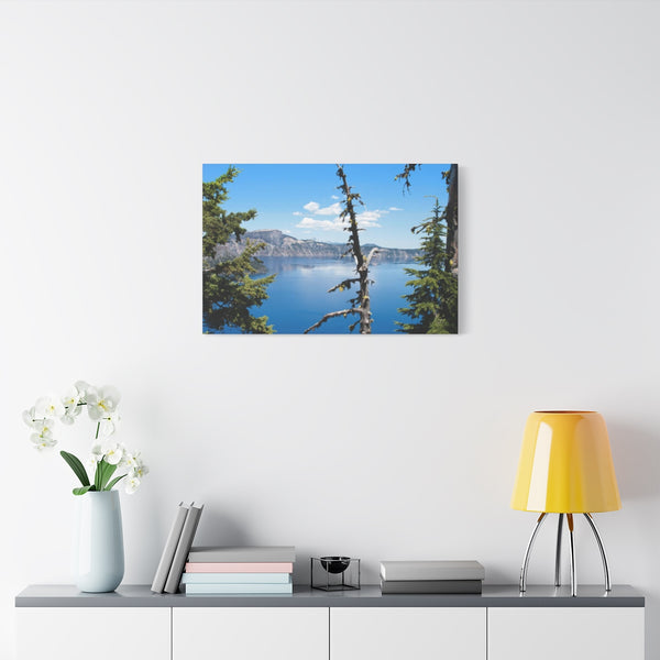 Crater Lake Oregon Matte Canvas Print - Ready to Hang Art