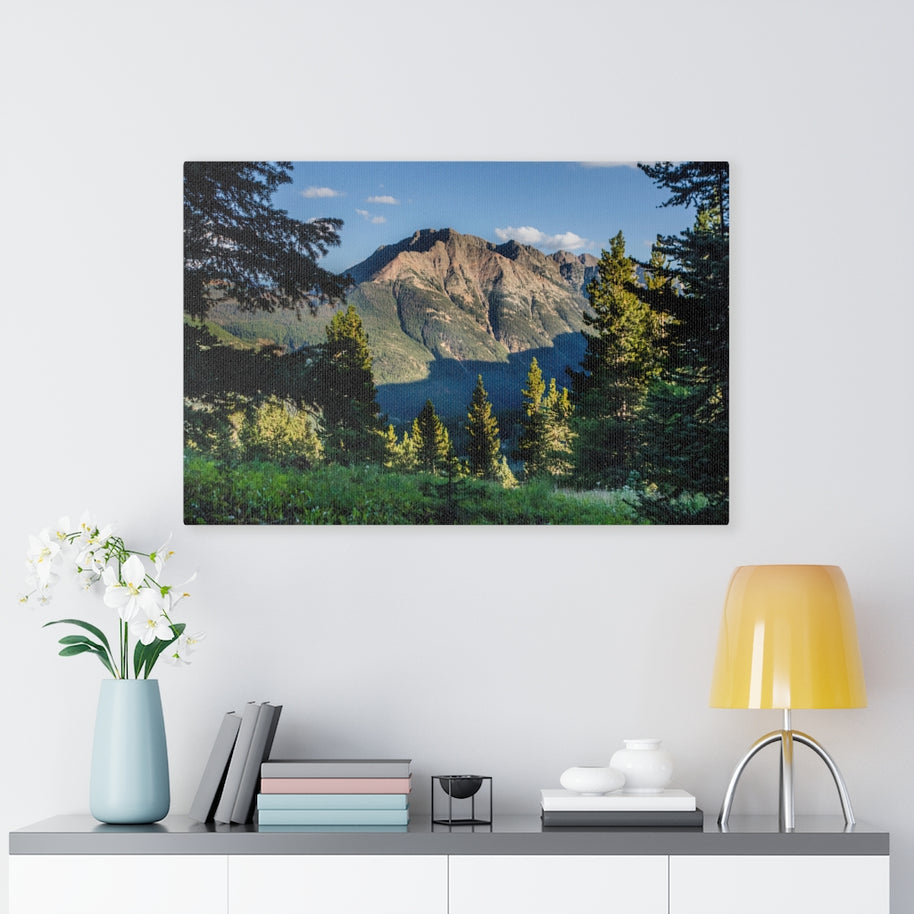Colorado Mountain Peak Canvas Gallery Wrap – Twilight Peak