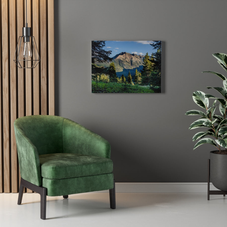 Colorado Mountain Peak Canvas Gallery Wrap – Twilight Peak