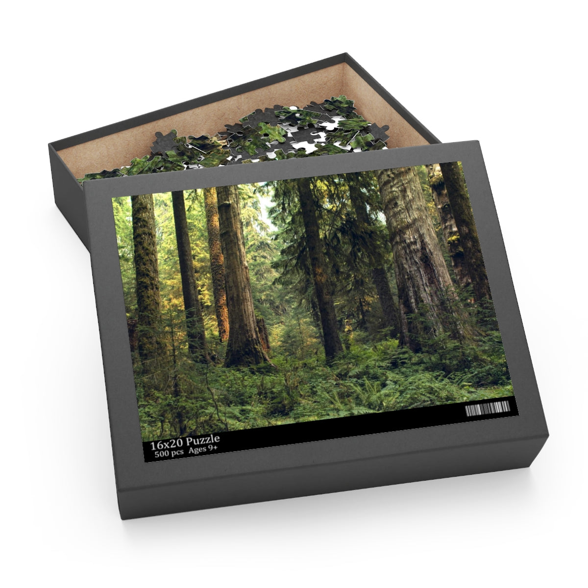 Pacific Northwest Forest Jigsaw Puzzle 252 or 500 Piece -
