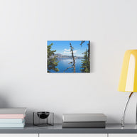 Crater Lake Oregon Matte Canvas Print - Ready to Hang Art