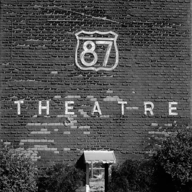 Hwy 87 Drive-in Theater II Fredricksburg Texas Wall Art