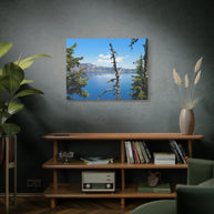 Crater Lake Oregon Matte Canvas Print - Ready to Hang Art