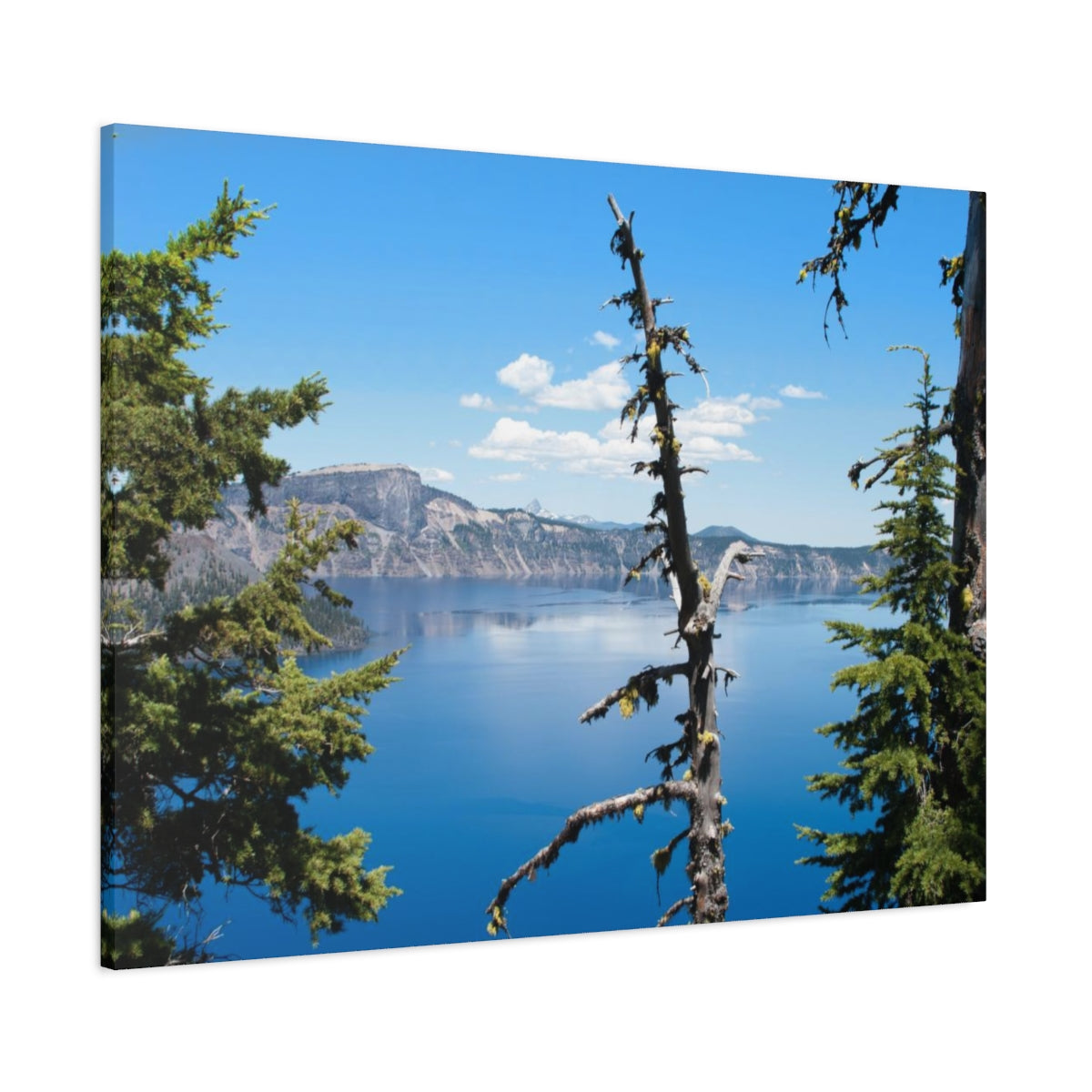 Crater Lake Oregon Matte Canvas Print - Ready to Hang Art