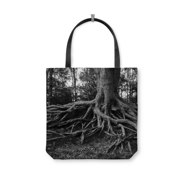 Gnarled Tree Roots Tote Bag - Reusable Shopping -