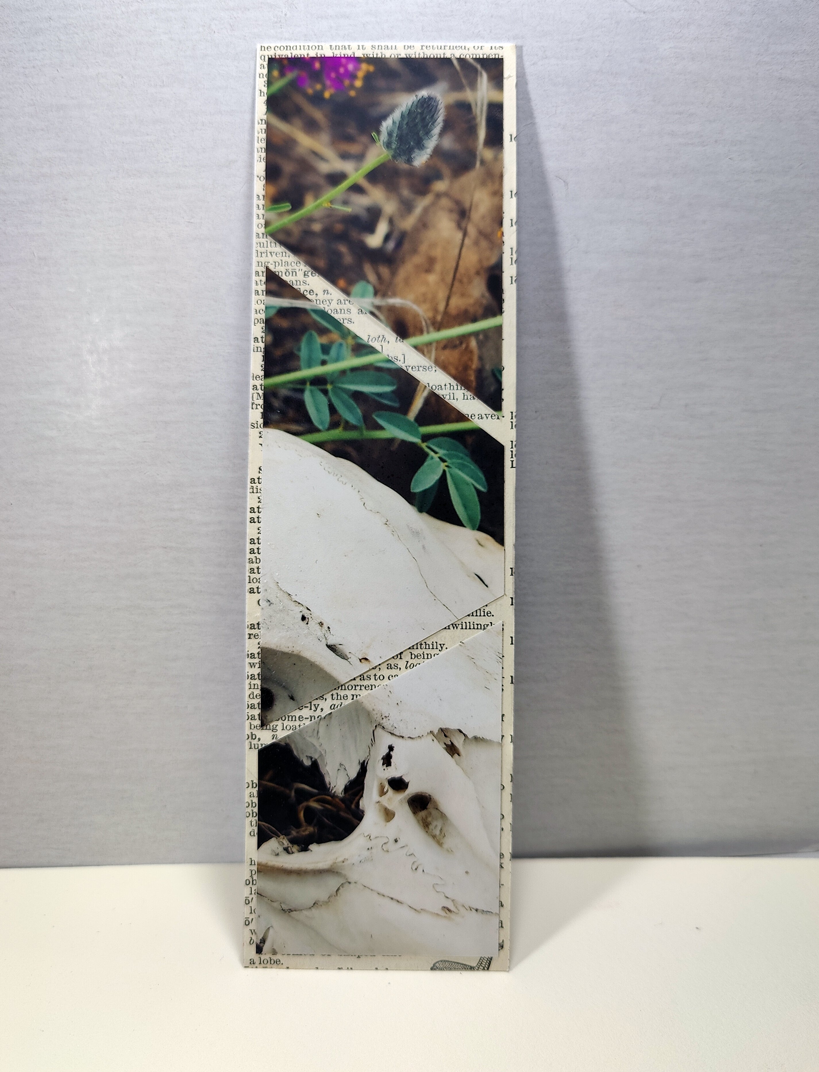 Garden of Skulls Collage Bookmark - Bookmarks