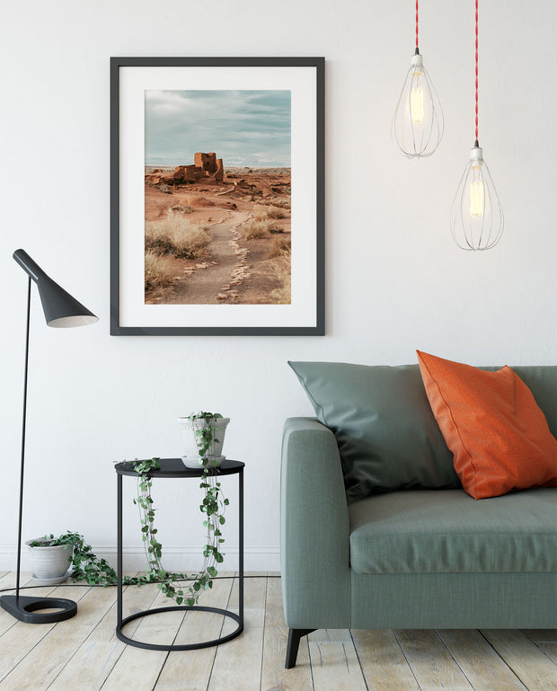 Wupatki National Monument Trail Photo Print Arizona