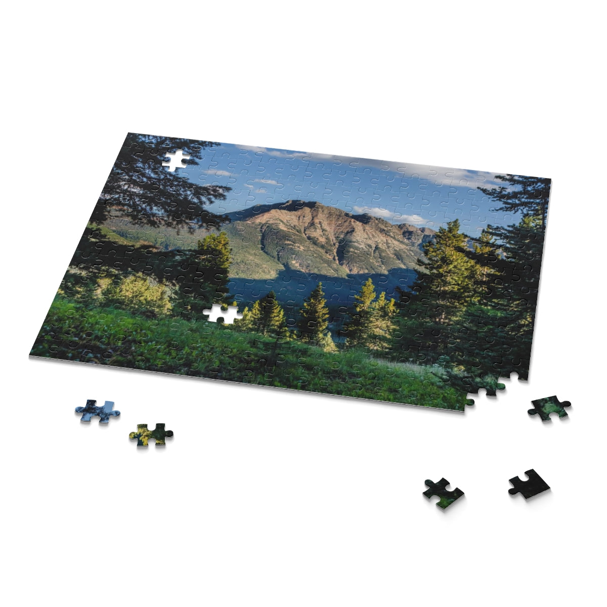 Mountain Scene Jigsaw Puzzle 252 or 500 Piece - Twilight