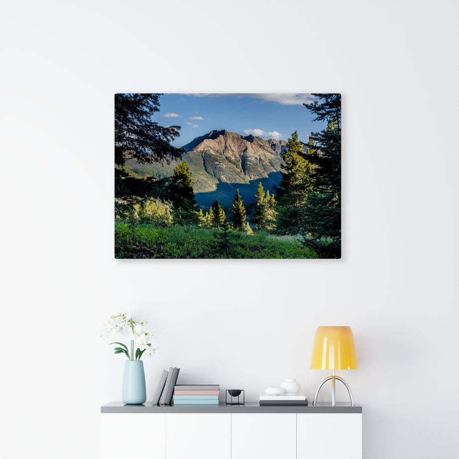 Colorado Mountain Peak Canvas Gallery Wrap – Twilight Peak