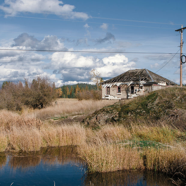 Eastern Washington Farm and Pond Wall Art Print -