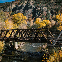 Train Bridge Photo Print Narrow Gauge Railway Durango Wall