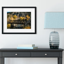 Train Bridge Photo Print Narrow Gauge Railway Durango Wall