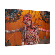 Steampunk Woman Matte Canvas Print - Ready to Hang Art