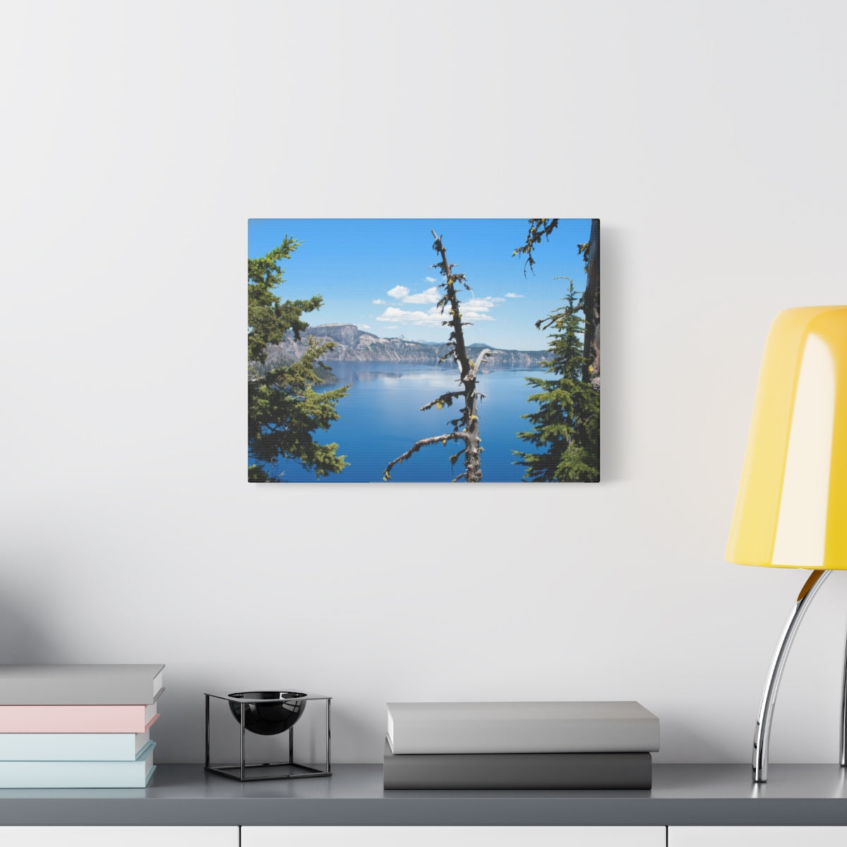 Crater Lake Oregon Matte Canvas Print - Ready to Hang Art