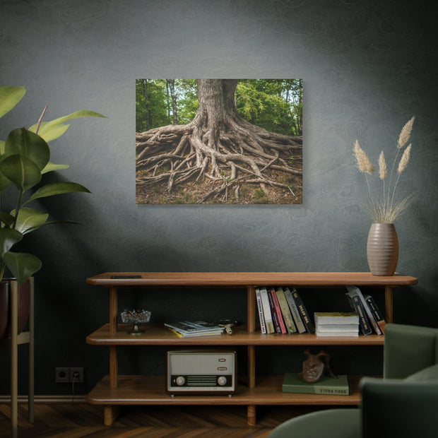 Tree Roots of Life Matte Canvas Print - Ready to Hang Art