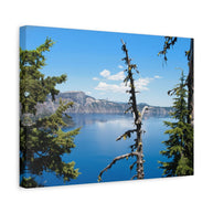 Crater Lake Oregon Matte Canvas Print - Ready to Hang Art