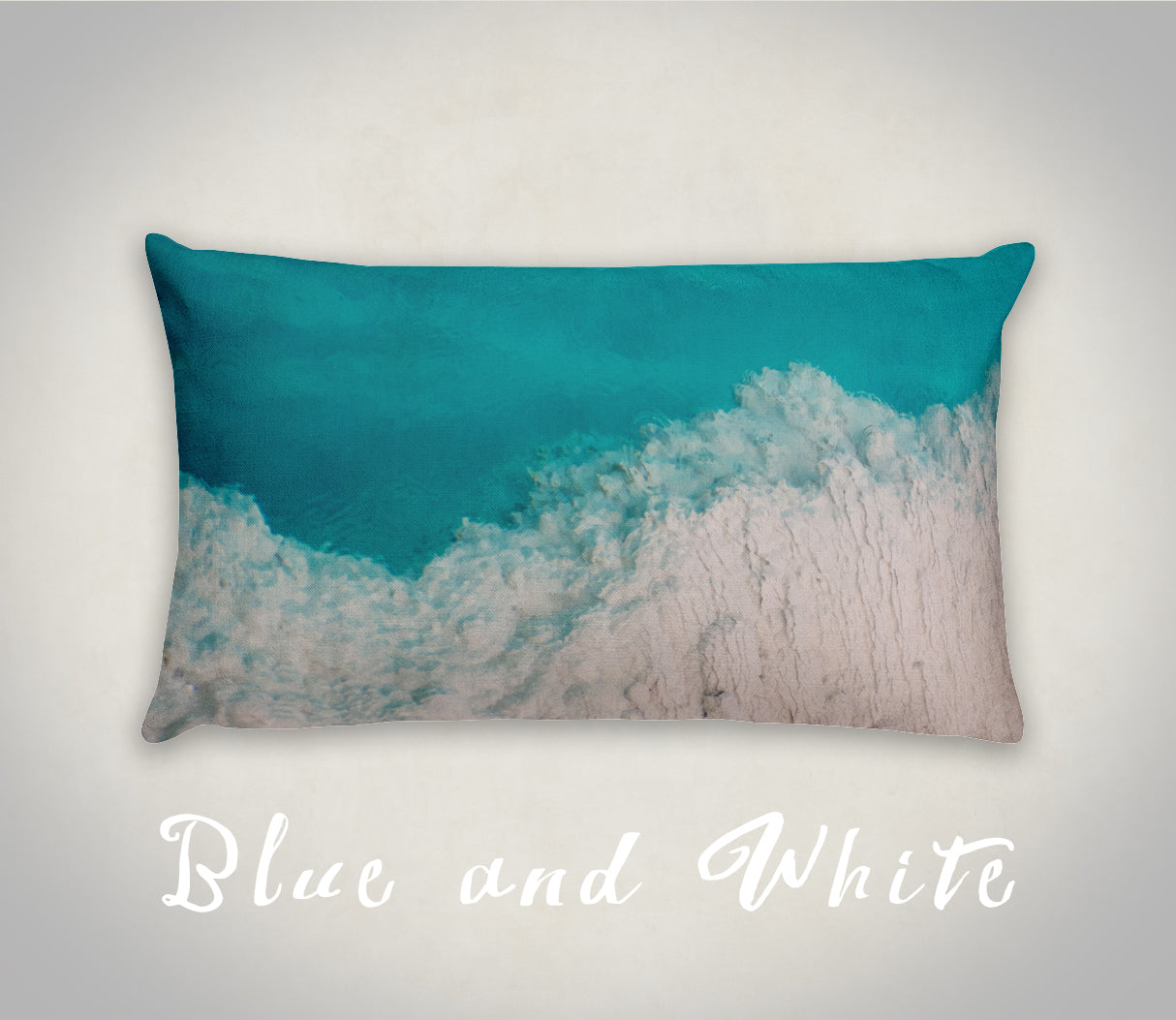 Abstract Yellowstone Geyser III Throw Pillow Cover - Pillows